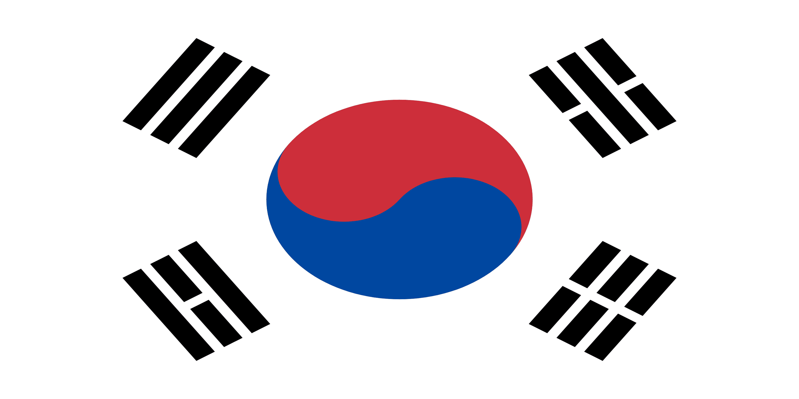 Bandeira da Coréia do Sul
